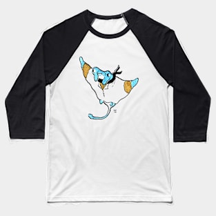 Manta Ray Baseball T-Shirt